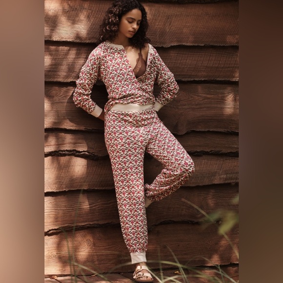 Pajama Pants Waffle Pajama Set Anthropologie Waffle-Knit Pajama